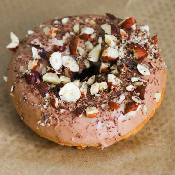 Hazelnut Praliné Donut